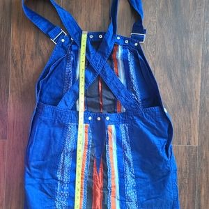 Overalls. Dress/skirt. Made in Italy.